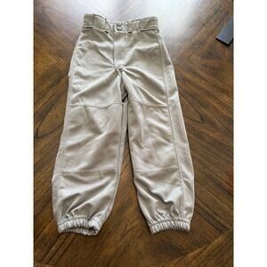 Franklin Youth XS Baseball Pants Grey